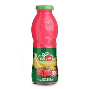 פריגת תות בננה | זכוכית | 330 מ״ל